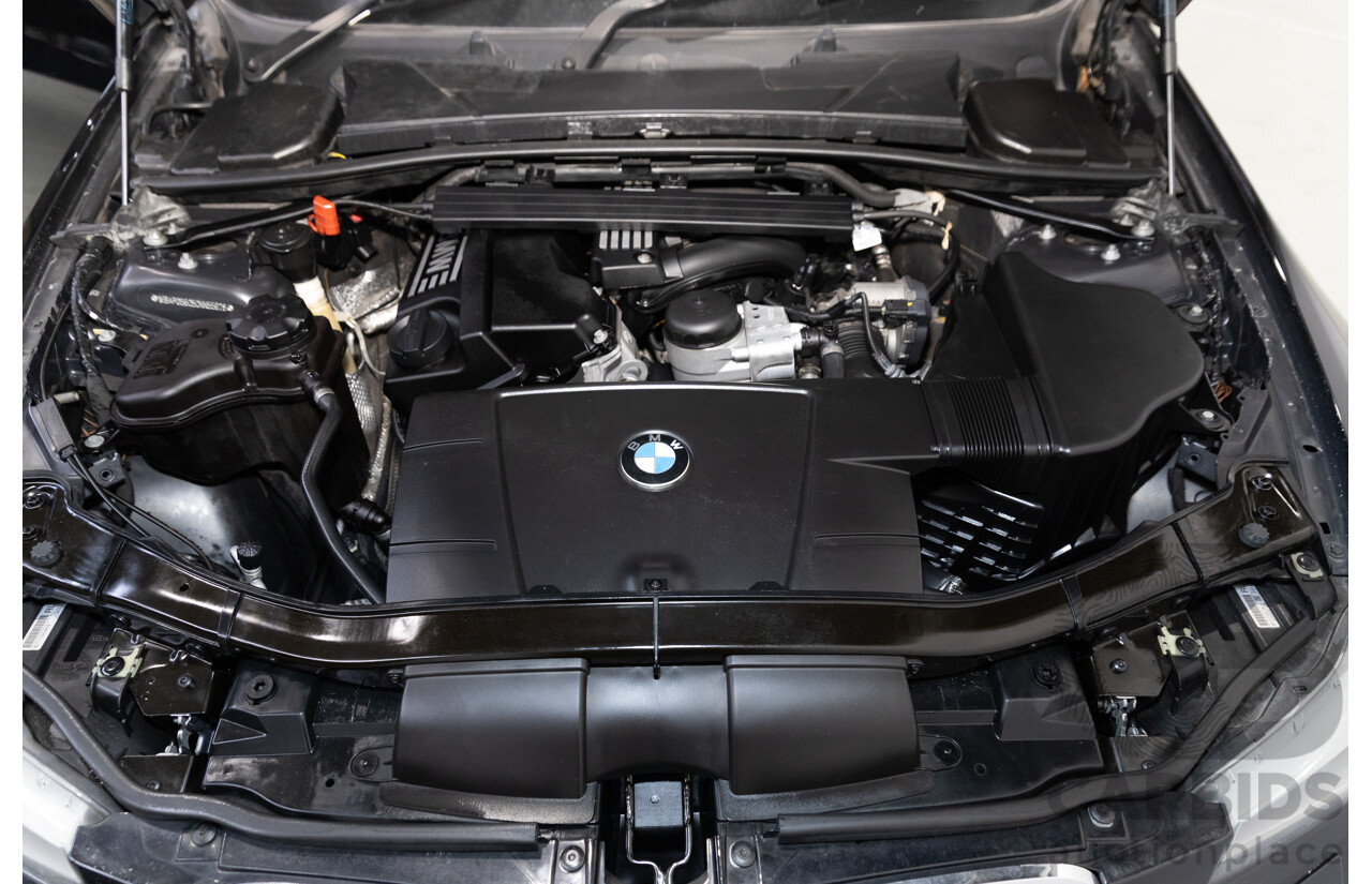 11/2011 BMW 3 20i LIFESTYLE (RWD) E90 MY11 4d Sedan Black 2.0L
