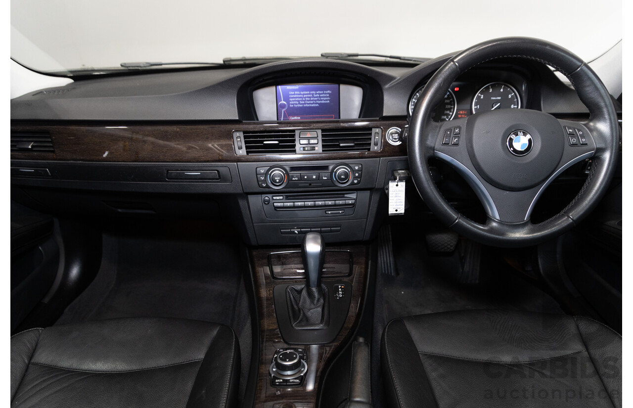 11/2011 BMW 3 20i LIFESTYLE (RWD) E90 MY11 4d Sedan Black 2.0L