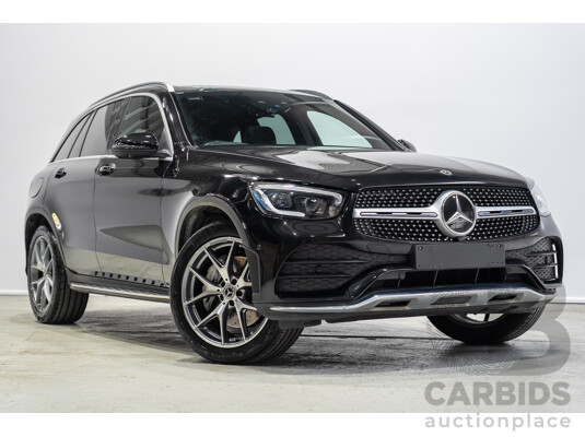 01/2020 Mercedes-Benz GLC 300 4MATIC (AWD) X253 MY20 4d Wagon Obsidian Black Metallic Turbo 2.0L