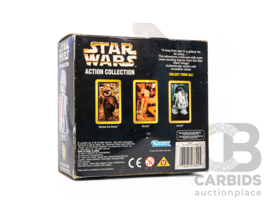 Boxed Star Wars R5-D4 Figure by Kenner Toys