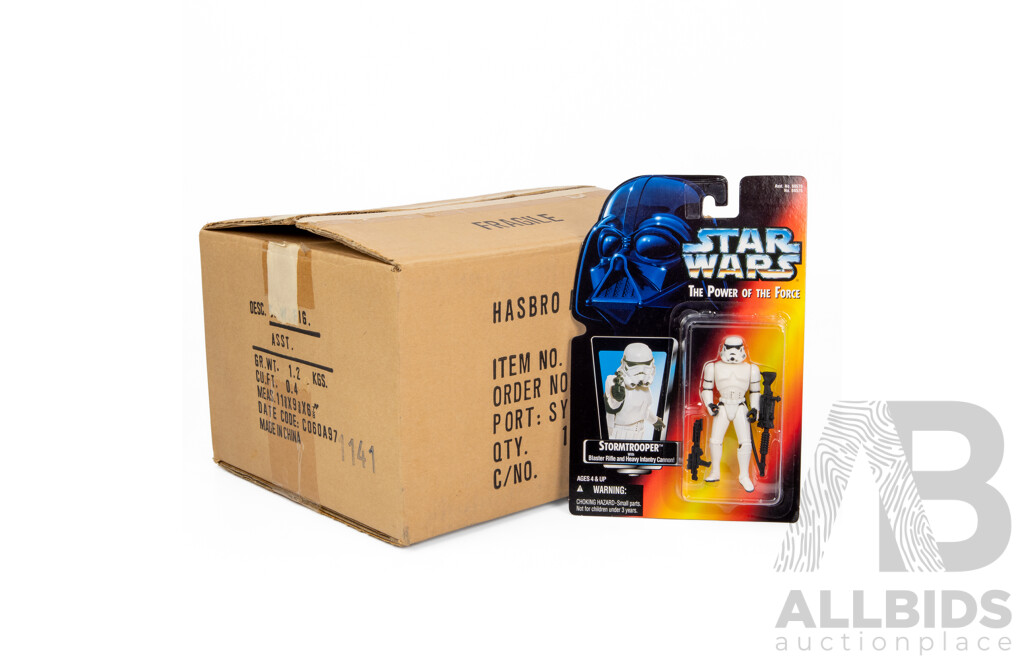 Collection of 18 Kenner 1995 Star Wars Stormtroopers, New Old Stock