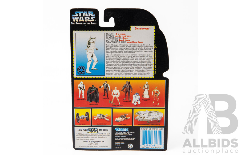 Collection of 18 Kenner 1995 Star Wars Stormtroopers, New Old Stock