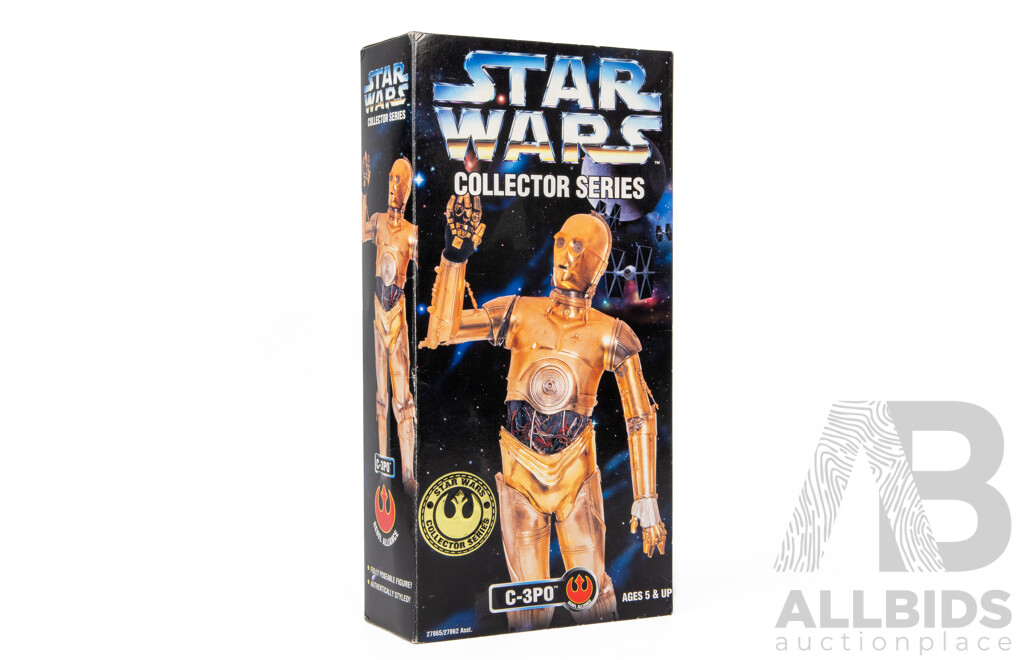 Vintage Star Wars Collector Series C-3PO in Original Box by Kenner Toys