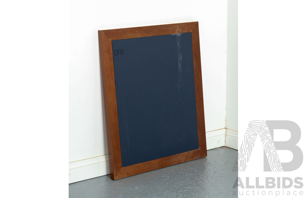 Contemporary Victorian Ash Wooden Mirror, 68H x 56W cm (frame)