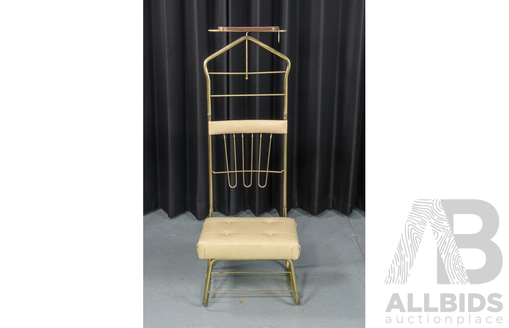 Vintage Brass Gents Valet