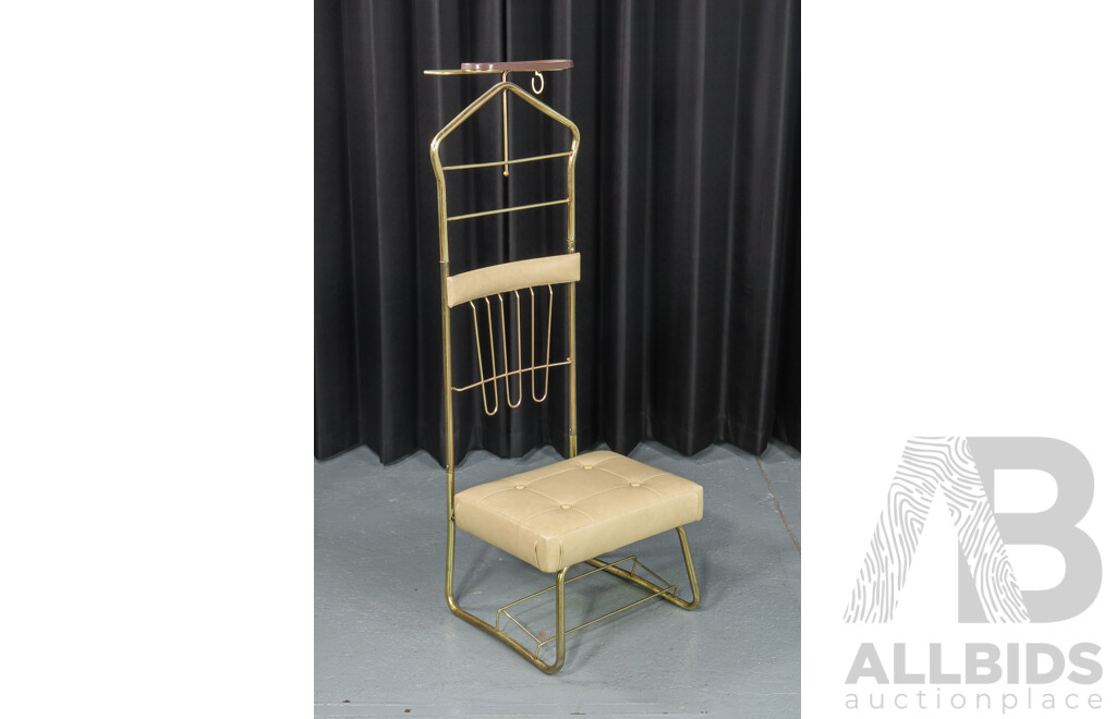 Vintage Brass Gents Valet