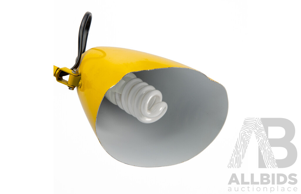 Vintage Yellow Planet Studio Desk Lamp