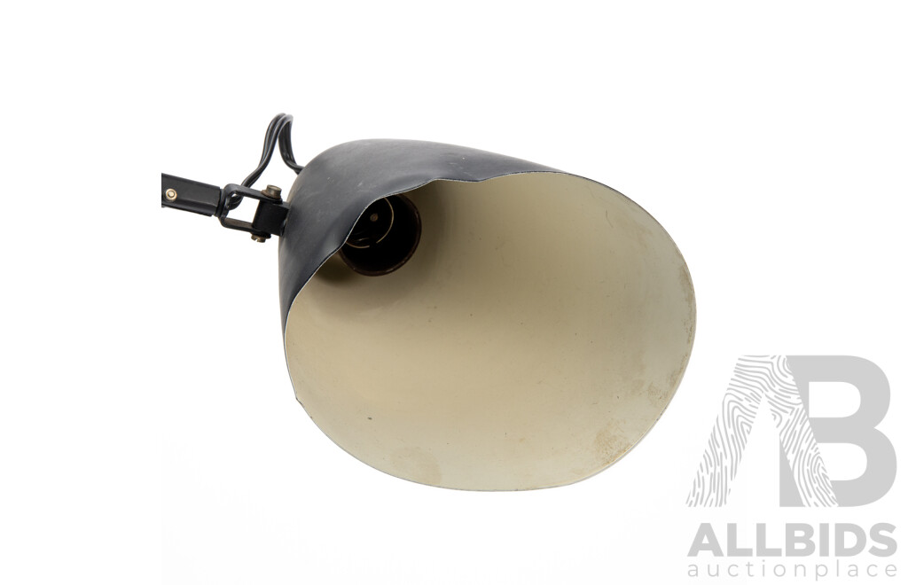 Vintage Black Planet Studio Desk Lamp