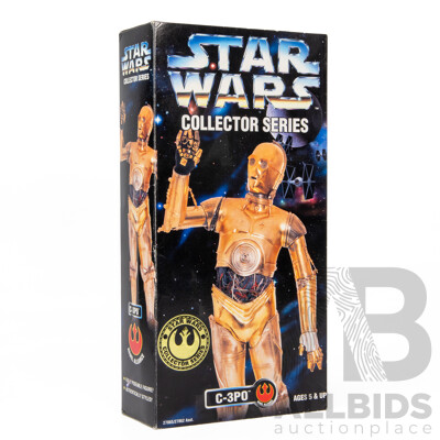 Vintage Star Wars Collector Series C-3PO in Original Box by Kenner Toys
