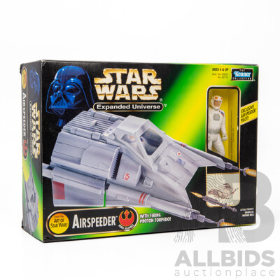 Boxed Star Wars Airspeeder with Firing Proton Torpedo by Kenner Toys