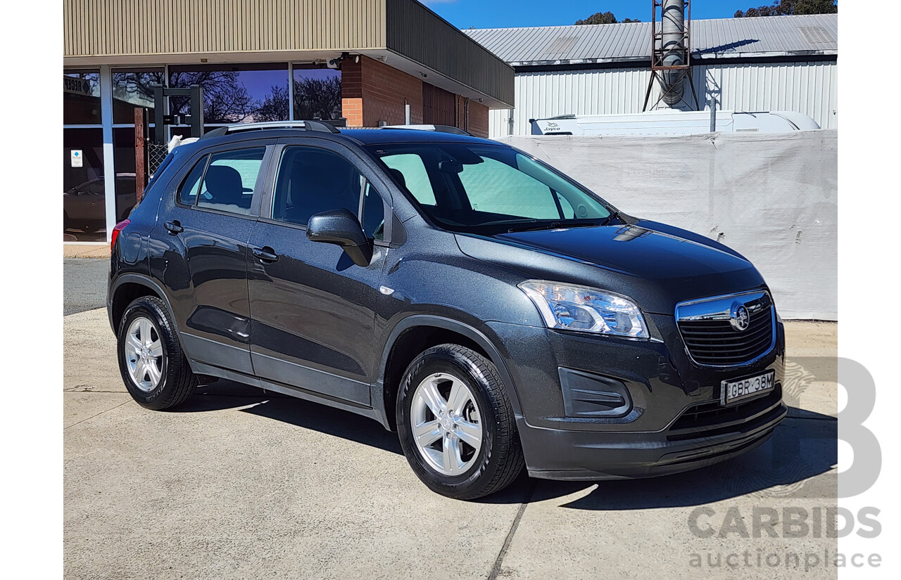 06/2016 Holden Trax LS TJ MY16 4d Wagon Grey 1.8L