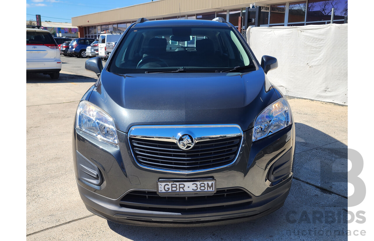 06/2016 Holden Trax LS TJ MY16 4d Wagon Grey 1.8L