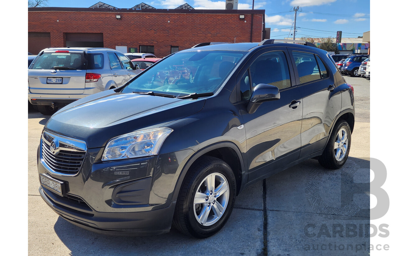 06/2016 Holden Trax LS TJ MY16 4d Wagon Grey 1.8L