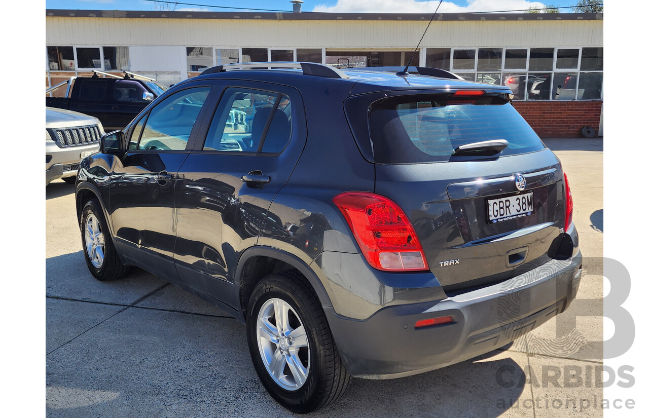 06/2016 Holden Trax LS TJ MY16 4d Wagon Grey 1.8L