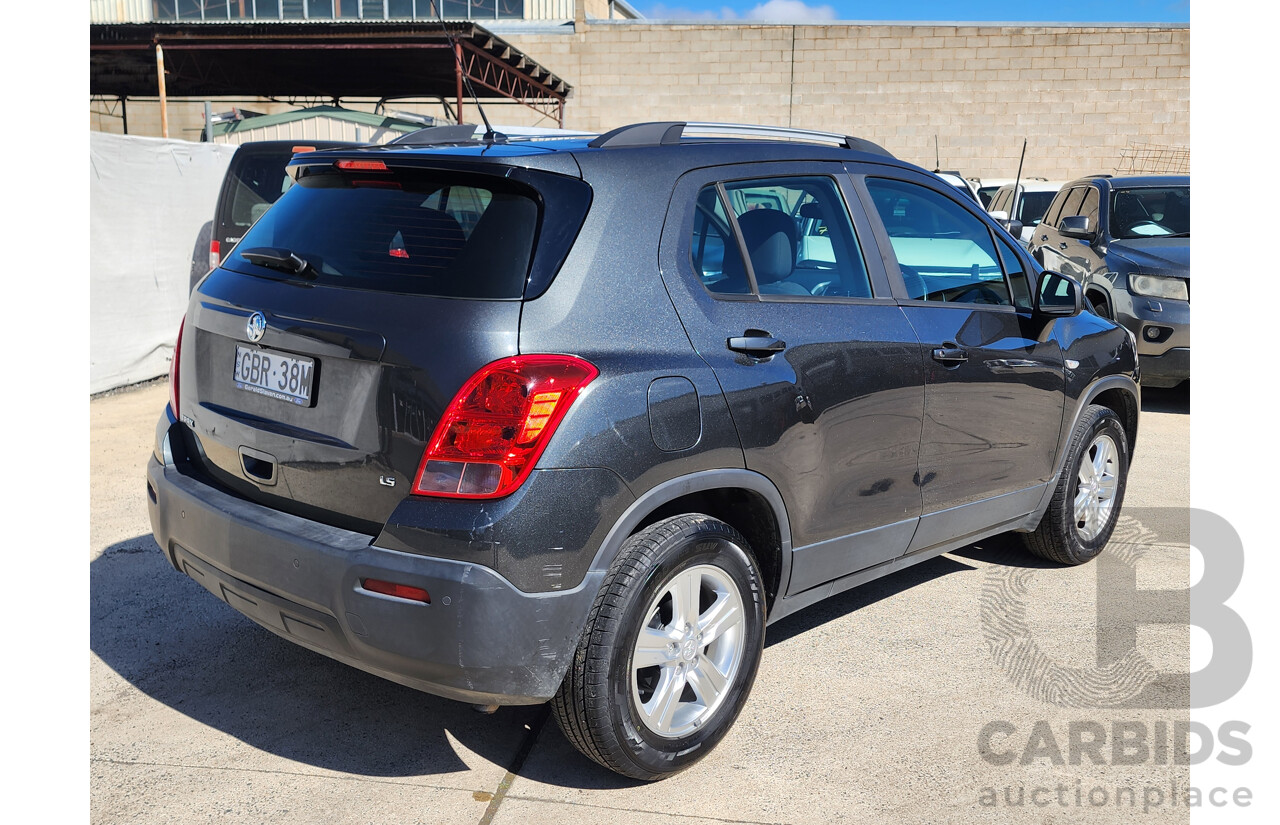 06/2016 Holden Trax LS TJ MY16 4d Wagon Grey 1.8L