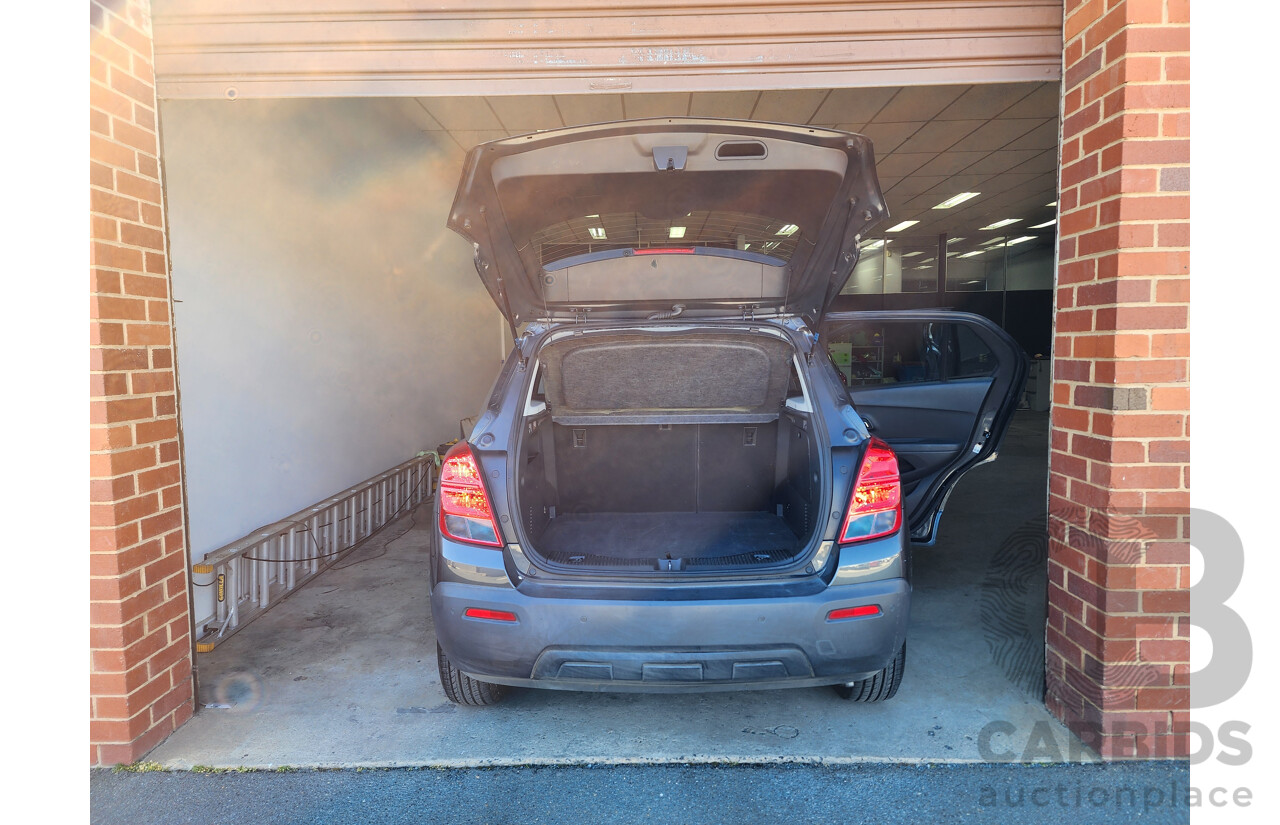 06/2016 Holden Trax LS TJ MY16 4d Wagon Grey 1.8L