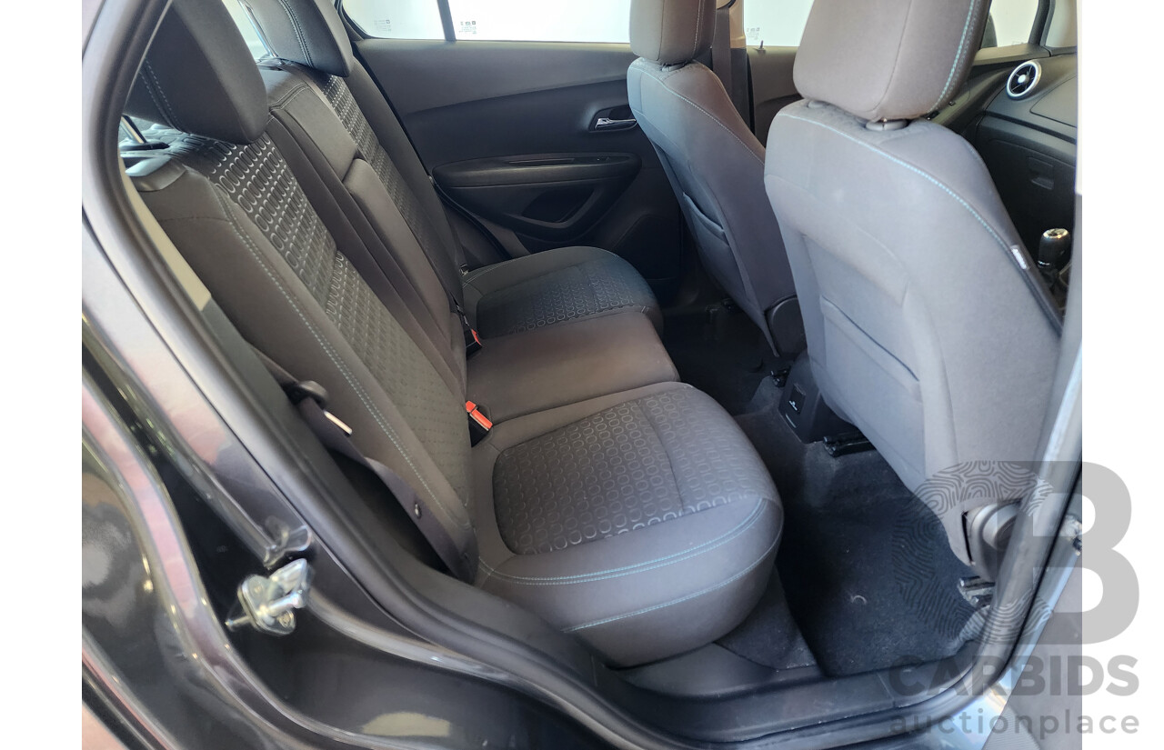 06/2016 Holden Trax LS TJ MY16 4d Wagon Grey 1.8L