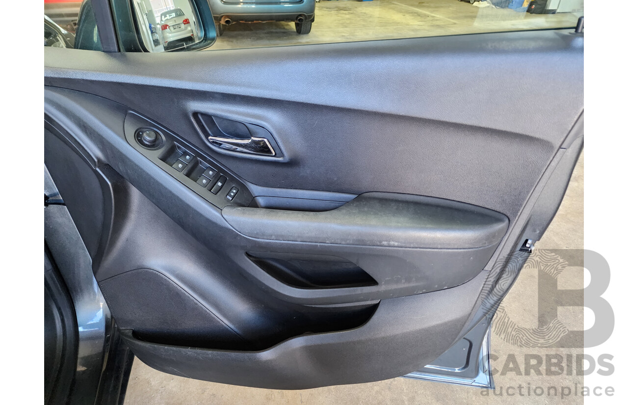 06/2016 Holden Trax LS TJ MY16 4d Wagon Grey 1.8L