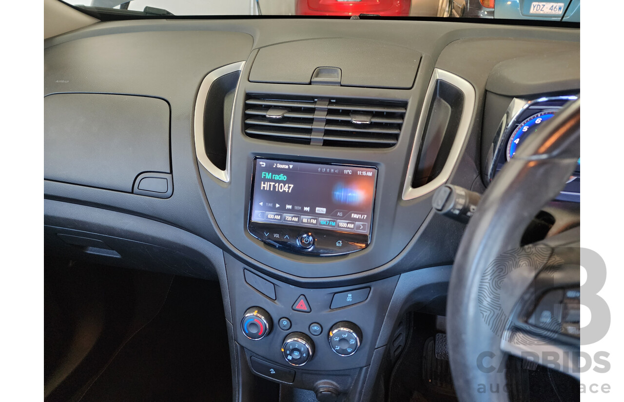 06/2016 Holden Trax LS TJ MY16 4d Wagon Grey 1.8L