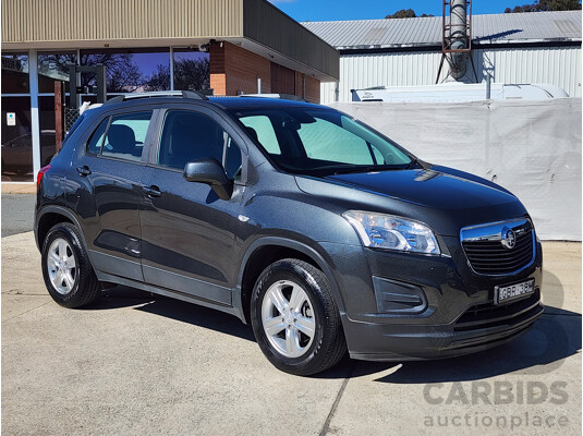 06/2016 Holden Trax LS TJ MY16 4d Wagon Grey 1.8L