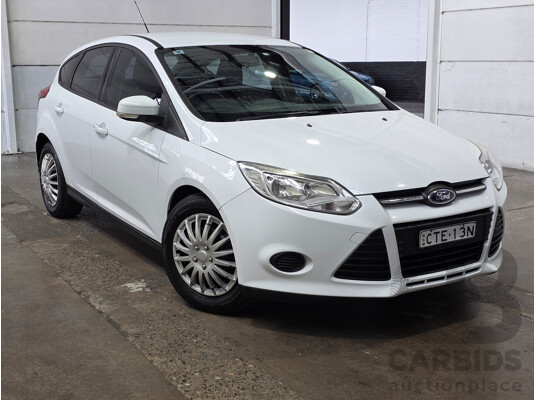 02/2014 Ford Focus AMBIENTE LW MK2 UPGRADE 5d Hatchback White 1.6L