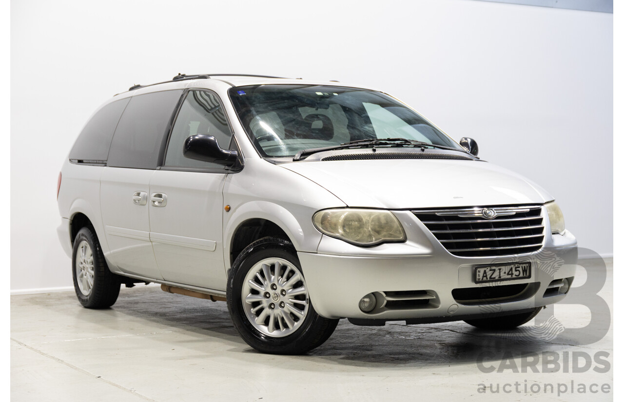 07/2006 Chrysler Voyager LX RG 05 Upgrade 4D Wagon Silver V6 3.3L