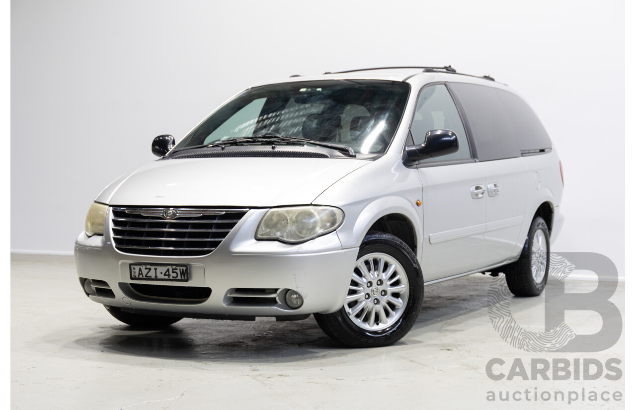07/2006 Chrysler Voyager LX RG 05 Upgrade 4D Wagon Silver V6 3.3L