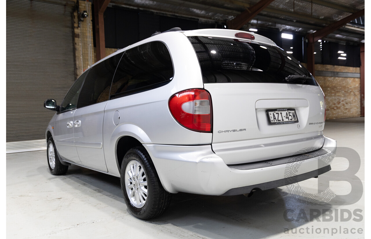 07/2006 Chrysler Voyager LX RG 05 Upgrade 4D Wagon Silver V6 3.3L