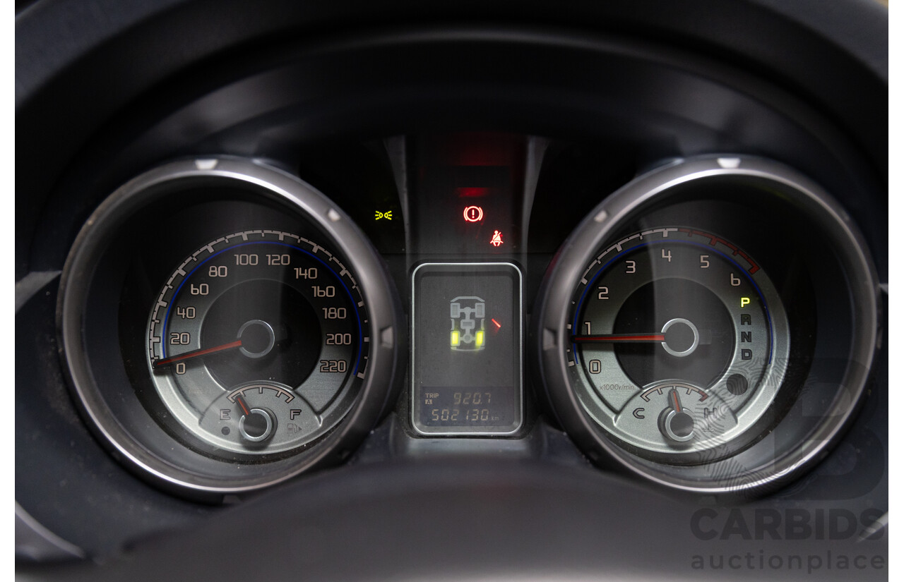 06/2010 Mitsubishi Pajero Exceed LWB (4x4) NT MY10 4d Wagon White Turbo Diesel 3.2L