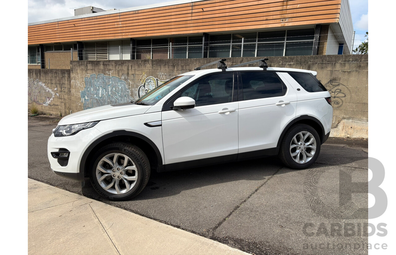08/2017 Land Rover Discovery Sport TD4 180 HSE 7 SEAT AWD LC MY17 4D Wagon White Turbo Diesel 2.0L
