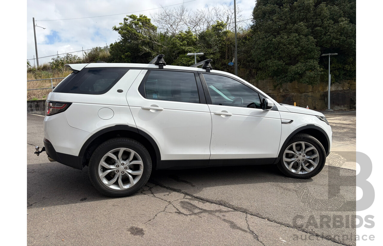 08/2017 Land Rover Discovery Sport TD4 180 HSE 7 SEAT AWD LC MY17 4D Wagon White Turbo Diesel 2.0L