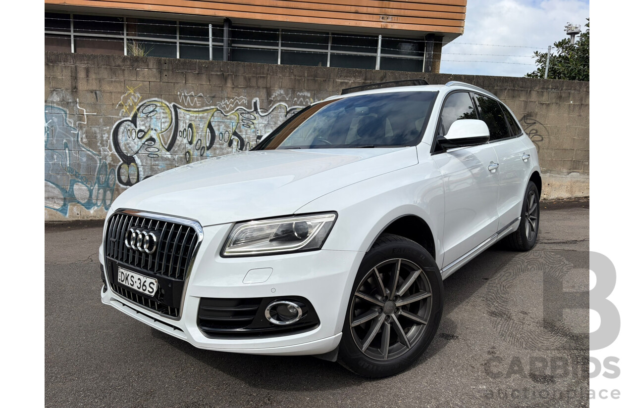 01/2017 Audi Q5 2.0 TFSI Sports Edition AWD 8R MY17 4D Wagon White 2.0L