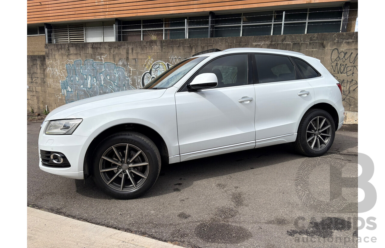 01/2017 Audi Q5 2.0 TFSI Sports Edition AWD 8R MY17 4D Wagon White 2.0L