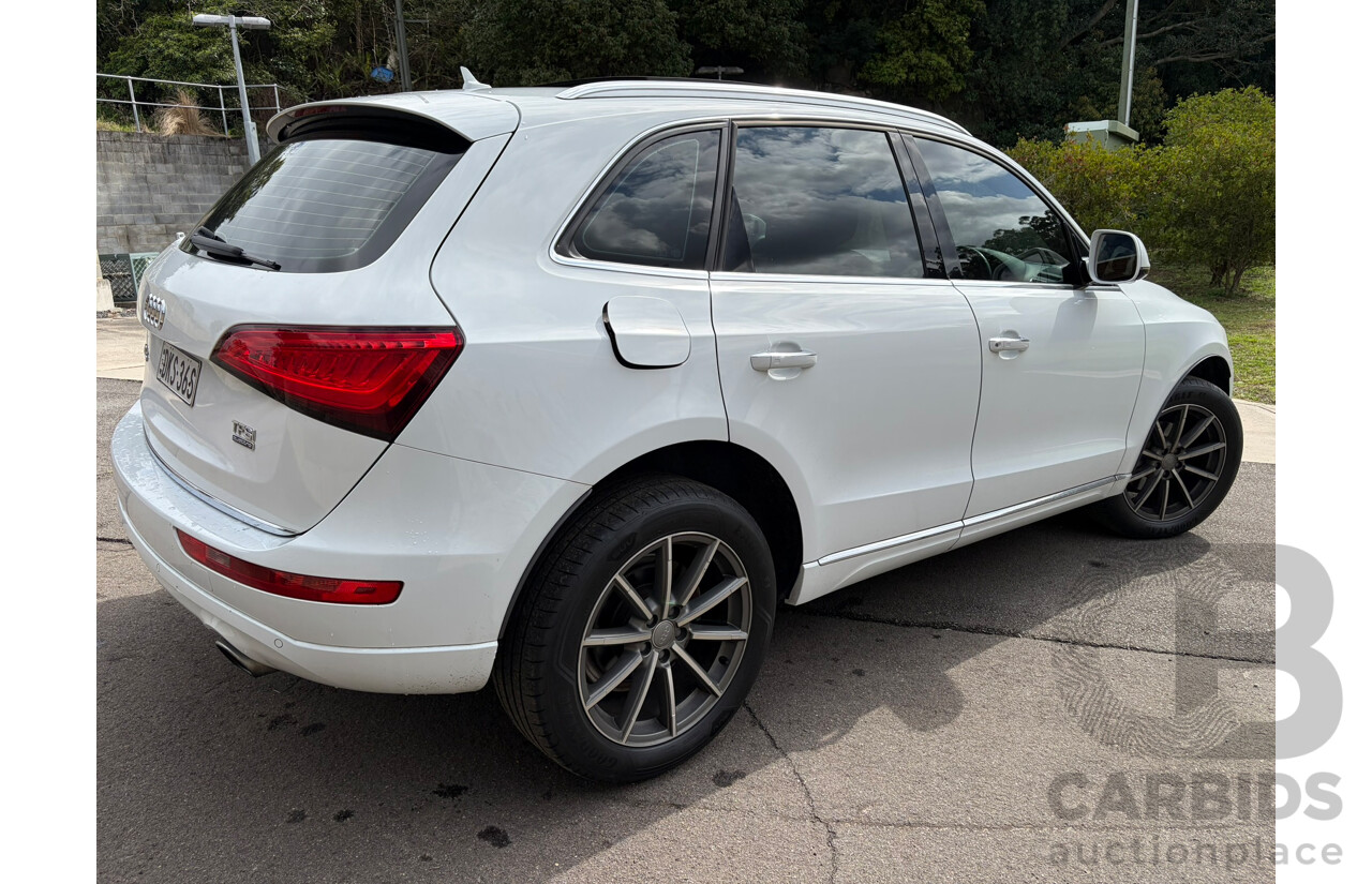 01/2017 Audi Q5 2.0 TFSI Sports Edition AWD 8R MY17 4D Wagon White 2.0L