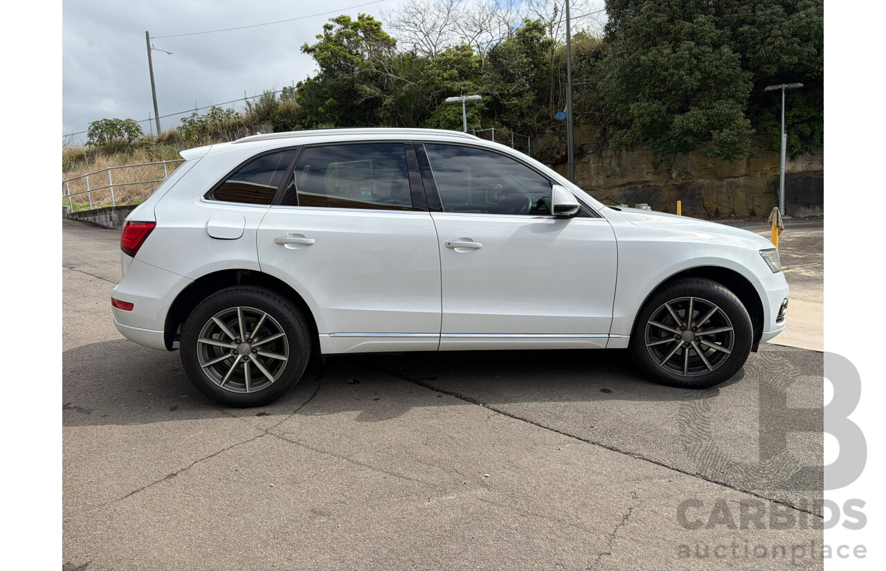 01/2017 Audi Q5 2.0 TFSI Sports Edition AWD 8R MY17 4D Wagon White 2.0L