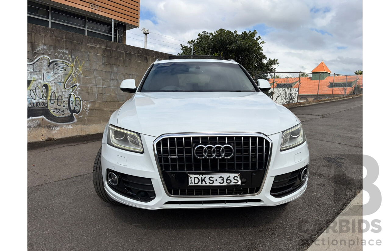 01/2017 Audi Q5 2.0 TFSI Sports Edition AWD 8R MY17 4D Wagon White 2.0L