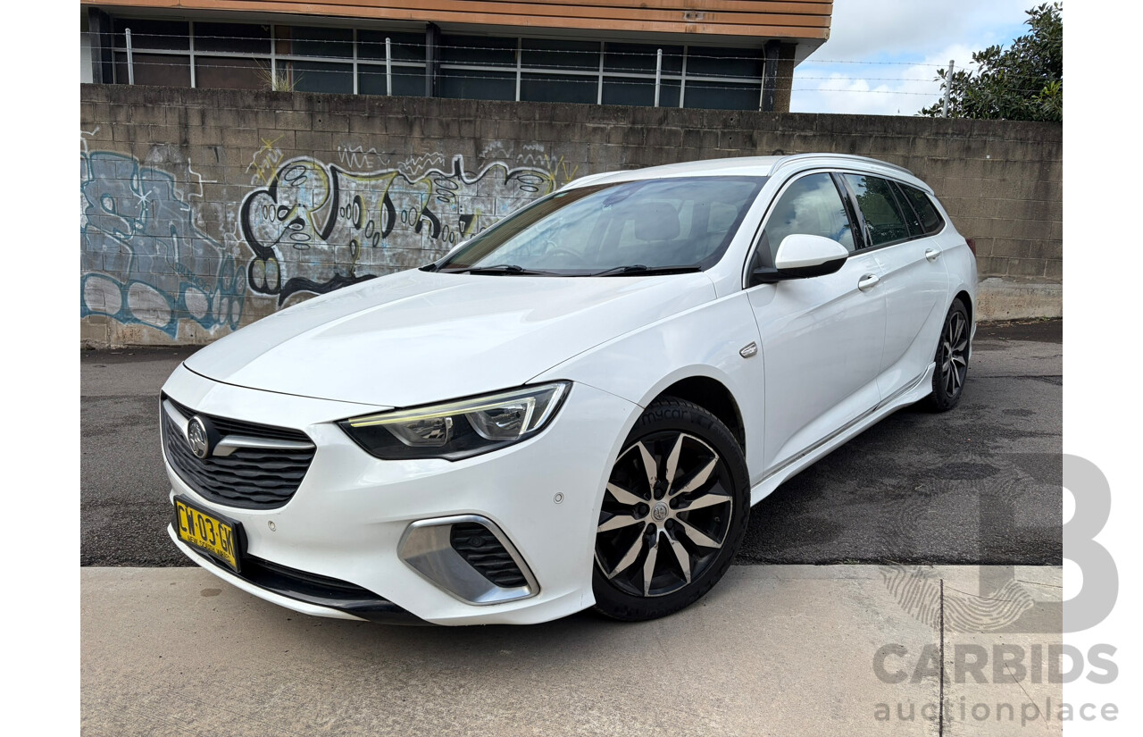 11/2019 Holden Commodore RS (5YR) FWD ZB 4D Sportwagon White 2.0L