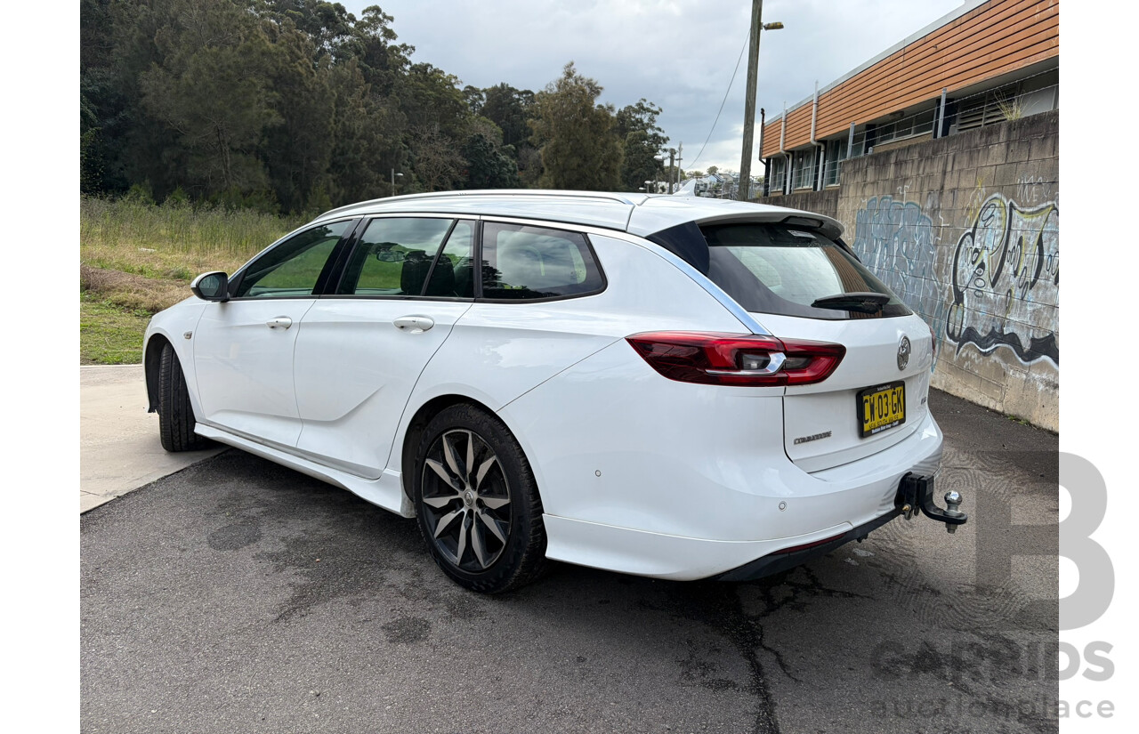 11/2019 Holden Commodore RS (5YR) FWD ZB 4D Sportwagon White 2.0L