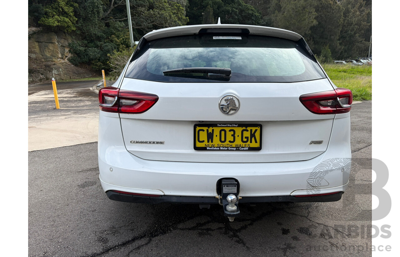 11/2019 Holden Commodore RS (5YR) FWD ZB 4D Sportwagon White 2.0L