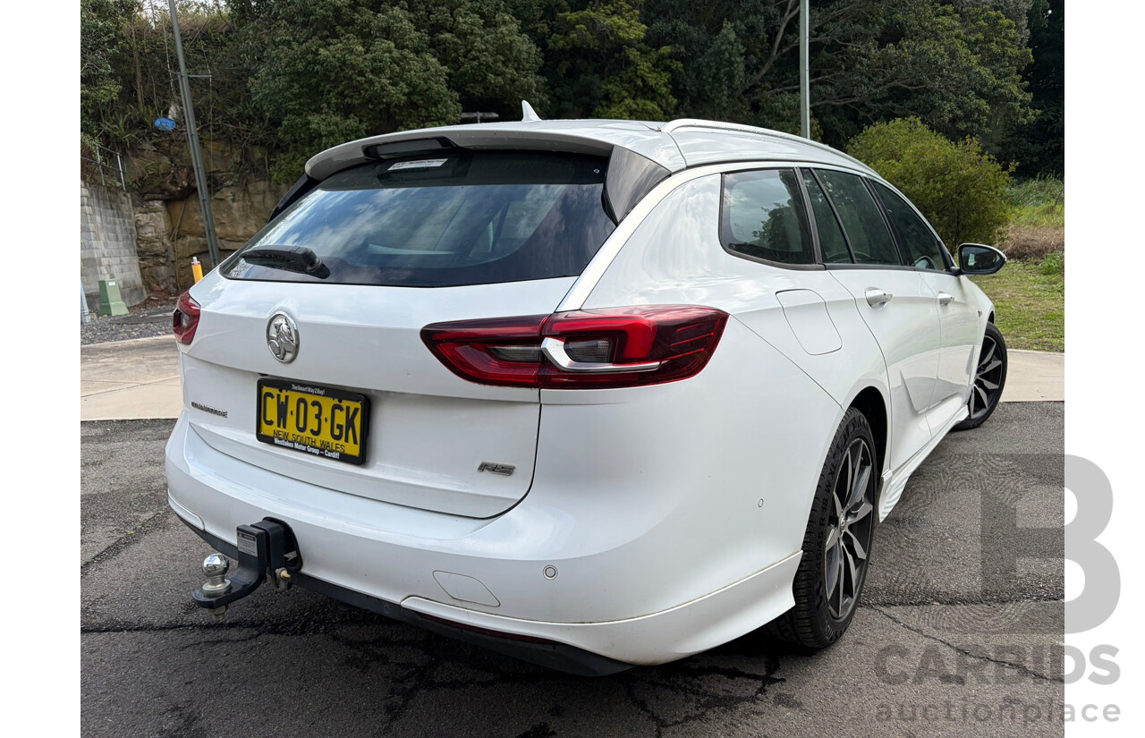 11/2019 Holden Commodore RS (5YR) FWD ZB 4D Sportwagon White 2.0L