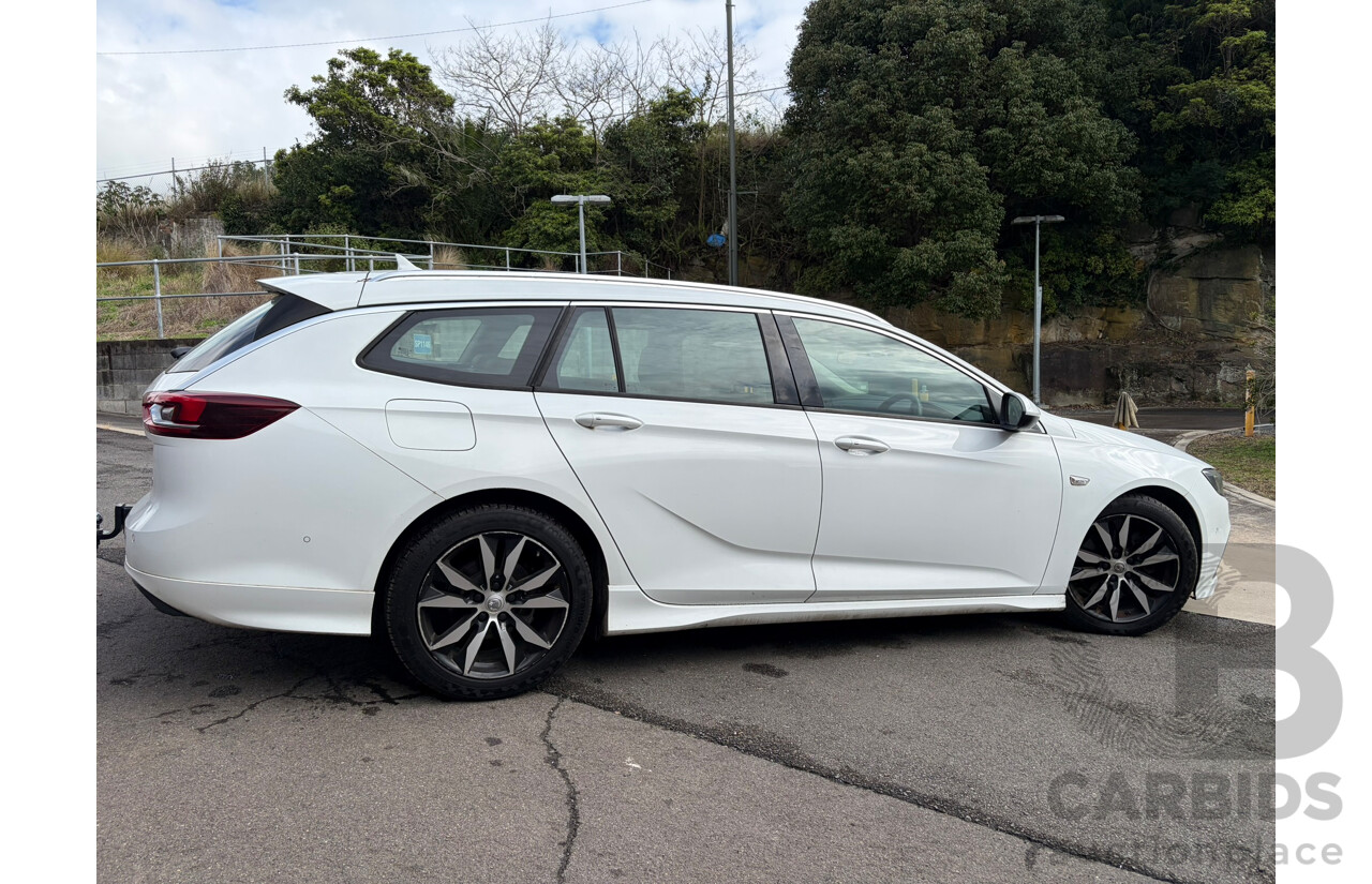 11/2019 Holden Commodore RS (5YR) FWD ZB 4D Sportwagon White 2.0L