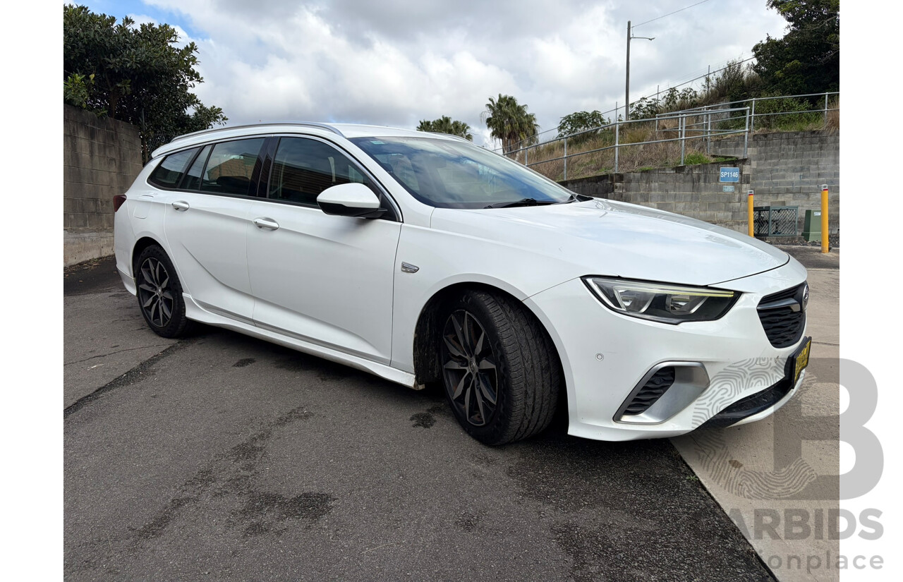 11/2019 Holden Commodore RS (5YR) FWD ZB 4D Sportwagon White 2.0L