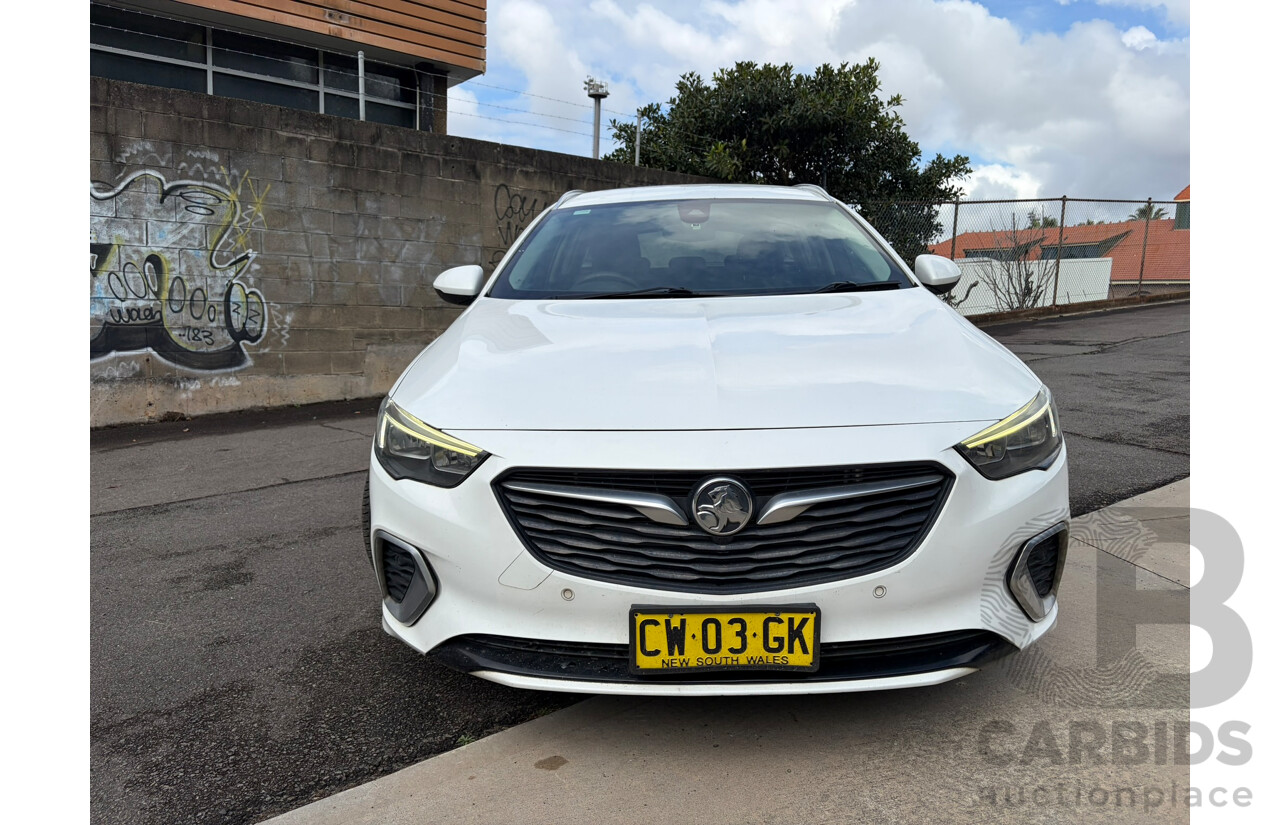 11/2019 Holden Commodore RS (5YR) FWD ZB 4D Sportwagon White 2.0L