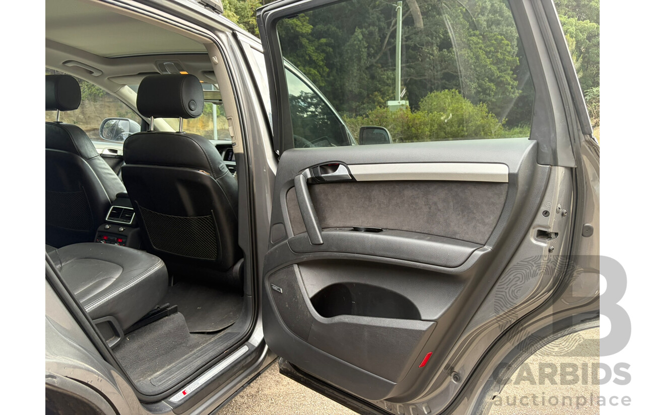 01/2014 Audi Q7 3.0 TDI QUATTRO AWD MY14 4D 7 Seat Wagon Grey Turbo Diesel 3.0L