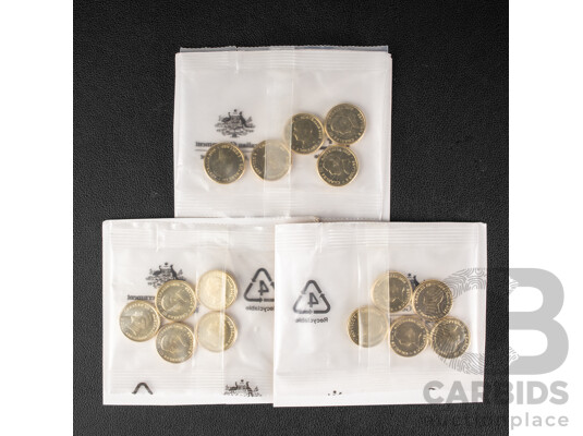 Fifteen Australian RAM 2026 UNC Two Dollar Coins, Dawn Service - Lest We Forget