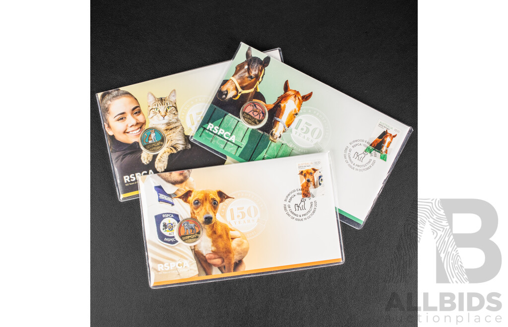 Australian 2021 RSPCA 150 Years of Caring and Protecting One Dollar PNC Set