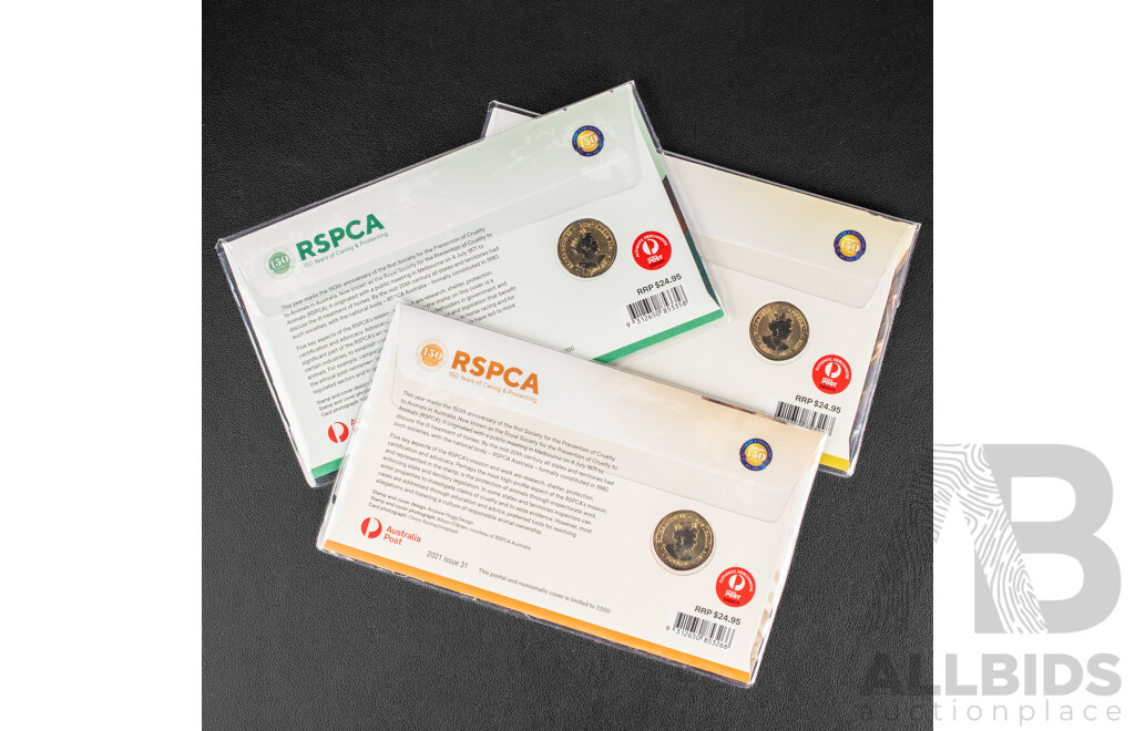 Australian 2021 RSPCA 150 Years of Caring and Protecting One Dollar PNC Set