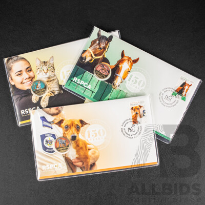 Australian 2021 RSPCA 150 Years of Caring and Protecting One Dollar PNC Set