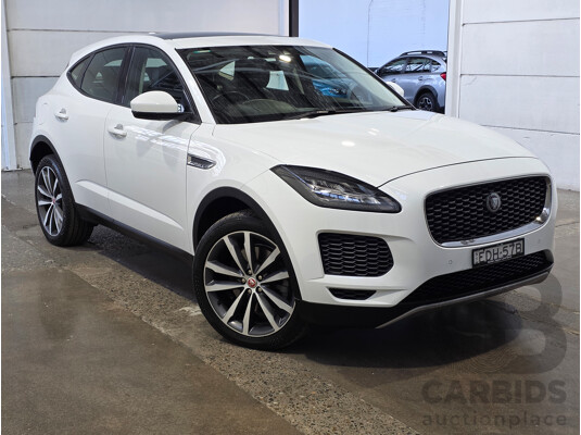 08/2019 Jaguar E-Pace P250 SE (AWD) 183kW X540 MY19 4d Wagon Polaris White 2.0L