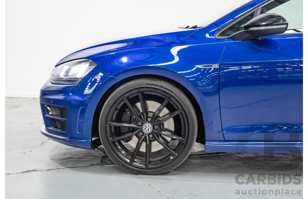 9/2015 Volkswagen Golf R Wolfsburg Edition (AWD) AU MY16 4d Wagon Lapiz Blue Metallic Turbo 2.0L